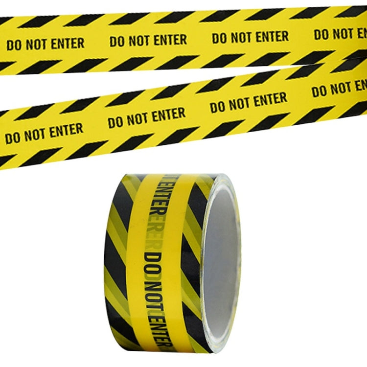 Floor Warning Social Distance Tape Waterproof & Wear-Resistant Marking Warning Tape — Twill Keep Out