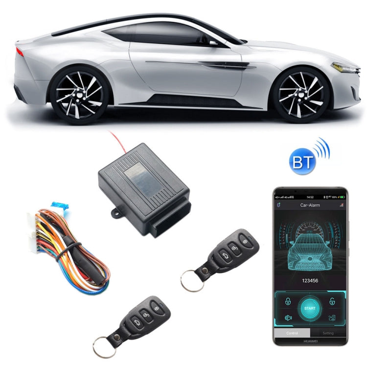 3pcs /Set Car Key-Free Access To The Central Control Lock Mobile Phone APP Control Open And Close The Car Door, Specification: T240 — T240