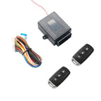3pcs /Set Car Keyless Entry Remote Control Central Lock Universal Waterproof Three-Button Shell With Positive And Negative Tail Box