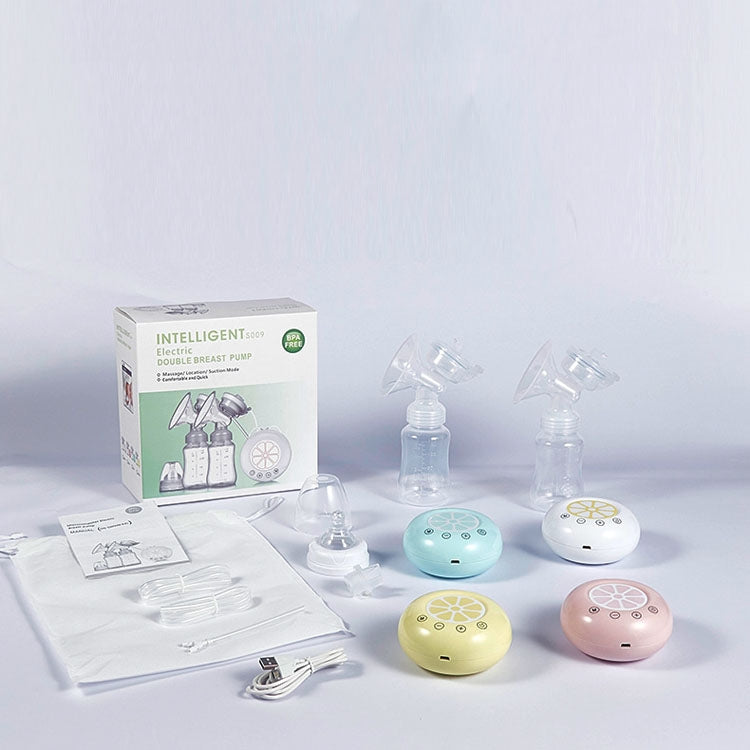 Large Suction Smart Electric Bilateral Breast Pump 12-Speed Silent Breast Pump