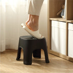 Household Bathroom Row Stools Plastic Stools Thickened Low Stools Square Stools Small Benches — view 12