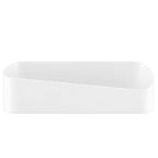Bathroom Paste Wall-Mounted Plastic Storage Rack Geometric Shape Bathroom Rack — Carton Packaging