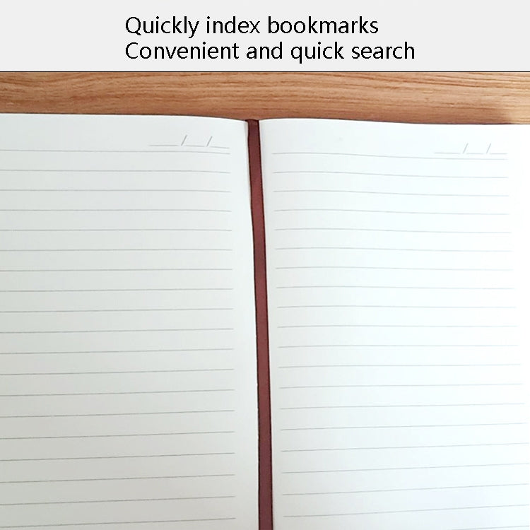 Notebook Student Notepad Diary Book Business Record Book PU Notebook