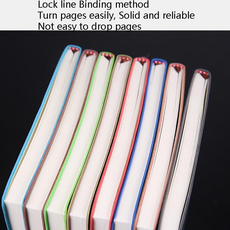 Notebook Student Notepad Diary Book Business Record Book PU Notebook