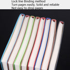 Notebook Student Notepad Diary Book Business Record Book PU Notebook