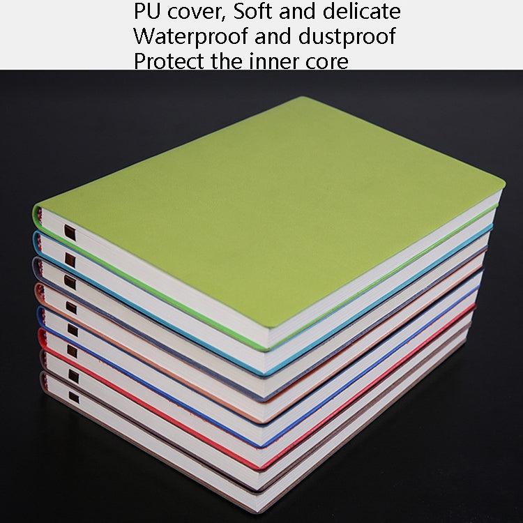 Notebook Student Notepad Diary Book Business Record Book PU Notebook