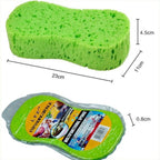 10 PCS Honeycomb Car Wash Sponge Large Vacuum Compression Sponge Car Beauty Waxing Tool