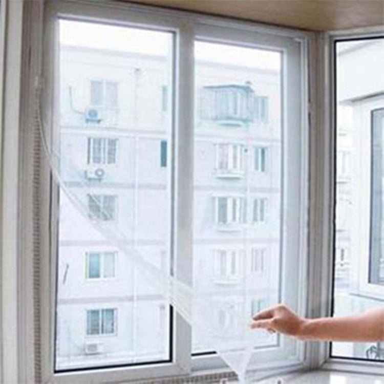 DIY Fly Mosquito Bug Mesh Window Screen Self-adhesive Anti-mosquito Net