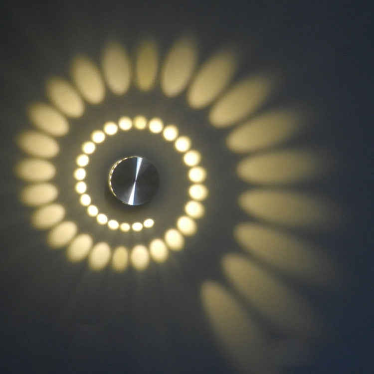 3W Modern Interior Creative Spiral Round Wall Lamp for Club, KTV, Corridor, Aisle, Background Wall Decoration Lamp — view 18