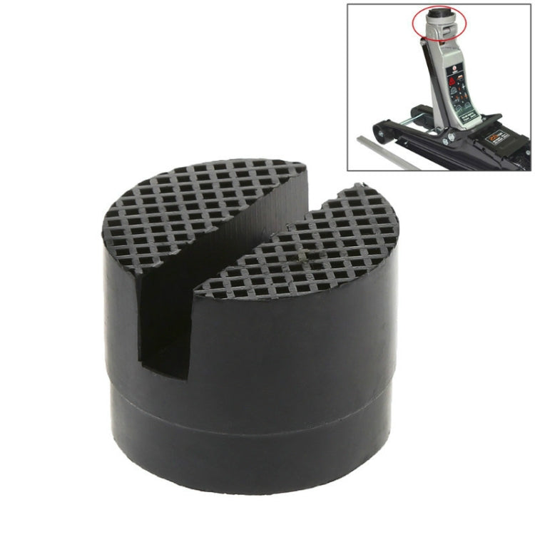 Floor Slotted Car Rubber Jack Pad Frame Protector Adapter Jacking Disk Pad Tool