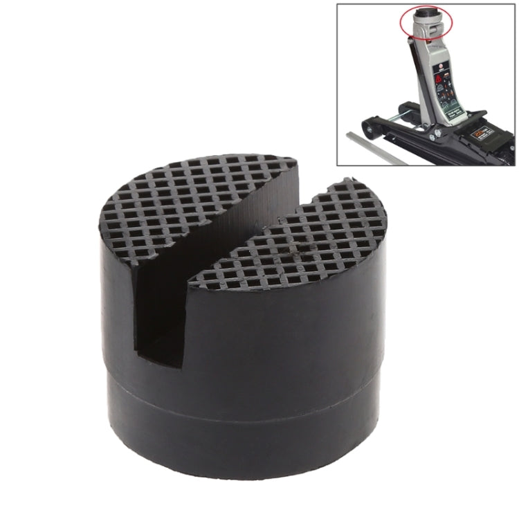 Floor Slotted Car Rubber Jack Pad Frame Protector Adapter Jacking Disk Pad Tool
