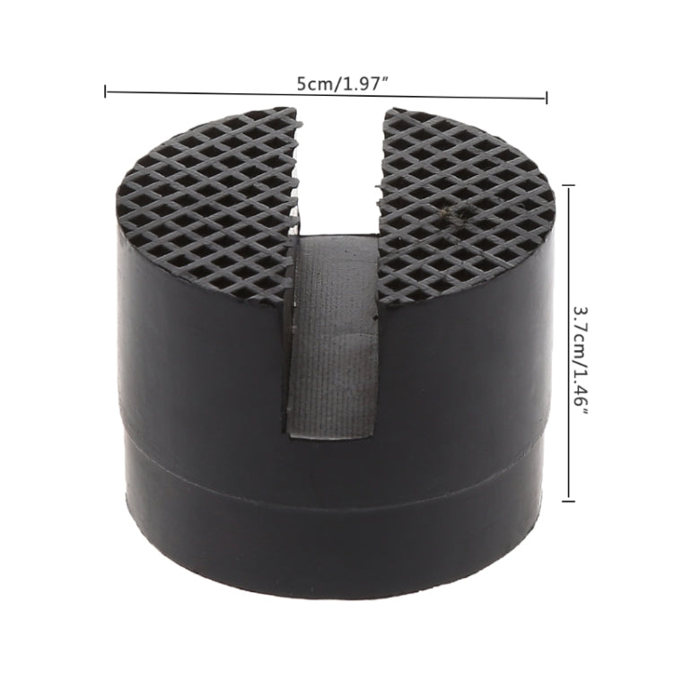Floor Slotted Car Rubber Jack Pad Frame Protector Adapter Jacking Disk Pad Tool