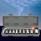 10 In1 Wrench Socket Repair Casing Toolbox Set Quick Multi-Function Screw Unloading Hardware Tool
