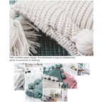 Home Furnishings Lantern Ball Pillowscase Without Core — Green