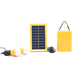 3W Solar Small System Household Multifunctional Portable Emergency Light