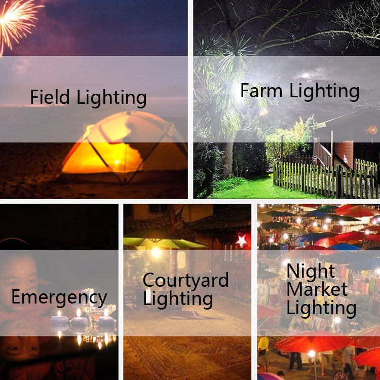 3W Solar Small System Household Multifunctional Portable Emergency Light
