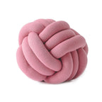 Hand-Made Knotted Ball Pillow