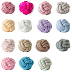 Hand-Made Knotted Ball Pillow — Diameter: 25~30cm