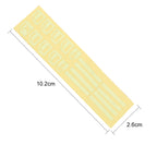 Car Window Sticker Lifter Modified Sticker Car Luminous Switch Car Window Button Car Sticker