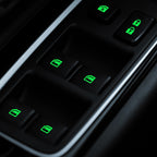 Car Window Sticker Lifter Modified Sticker Car Luminous Switch Car Window Button Car Sticker