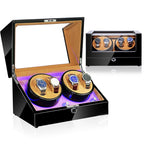 Electric Motor Rotating Watch Box Automatic Mechanical Watch Shaker, US / EU / UK Plug