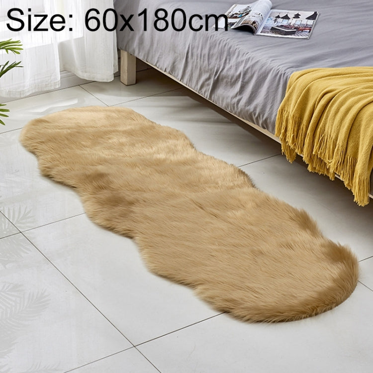 Faux Wool Leather Sofa Carpet Floor Mats Fleece Cushions Bay Window Mats — view 20