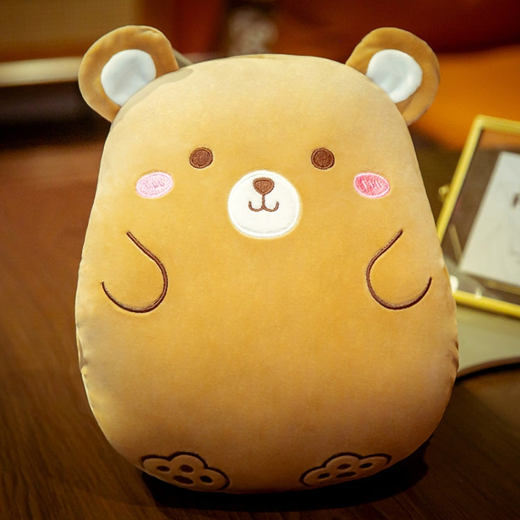 Cartoon Pillow Warm Hand Covering Animal Fruit Doll Girlfriend Gift — Dinosaur