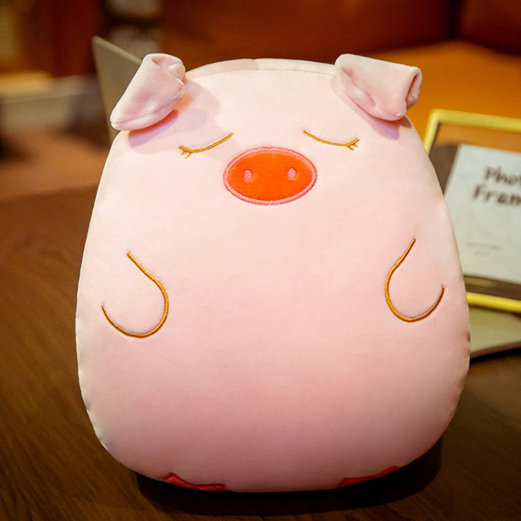 Cartoon Pillow Warm Hand Covering Animal Fruit Doll Girlfriend Gift — Brown Bear