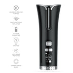 USB Charging Automatic Rotating Curling Iron Portable Wireless Travel Curling Iron