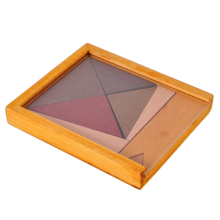 Wooden Educational Toys Intelligence Jigsaw Puzzles — Round