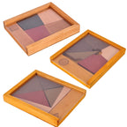 Wooden Educational Toys Intelligence Jigsaw Puzzles — Triangle
