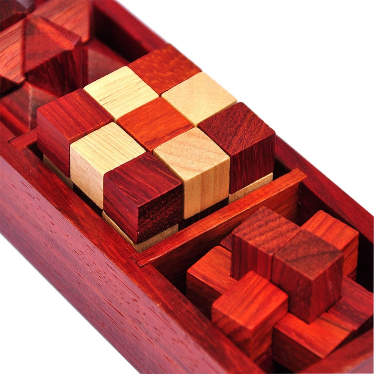 Classical Wooden Educational Toys Kongming Lock Luban Lock Intelligence Unlock
