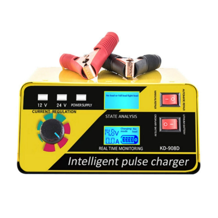 KD-908D Lead-Acid Battery Intelligent Repair Charger Car Battery Charger