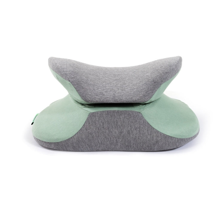 BEWALKER Multifunctional Student Portable Nap Pillow Waist Support Foldable Memory Foam Nap Pillow Office Sleeping Pillow — 38x20x15cm