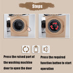 Simulation Puzzle Kitchen Toy Play House Kitchen Appliances Model — Washing Machine