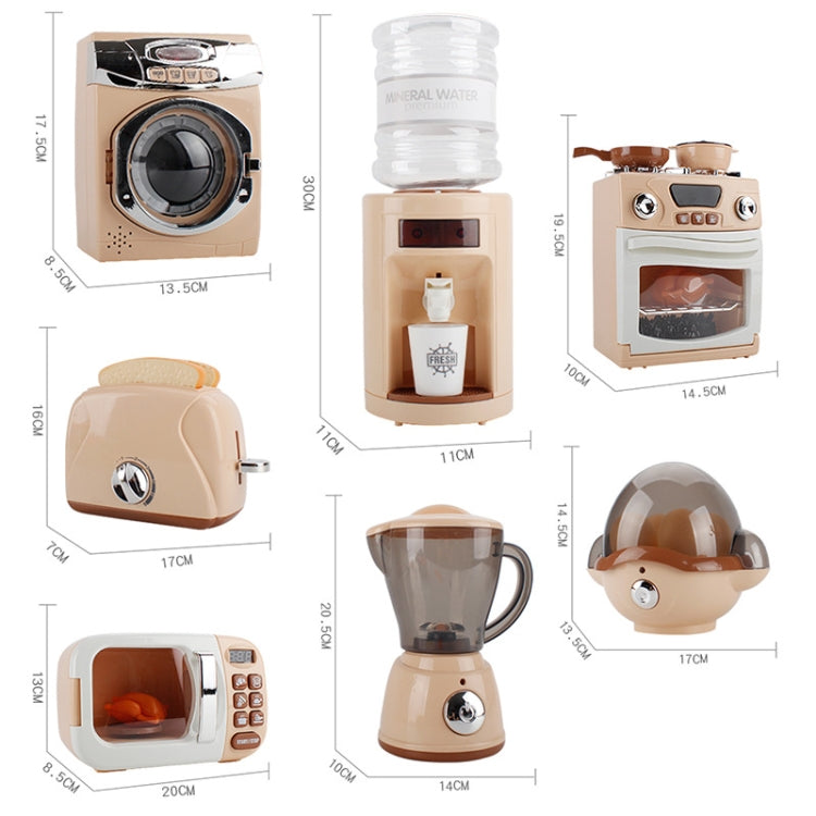 Simulation Puzzle Kitchen Toy Play House Kitchen Appliances Model — view 10