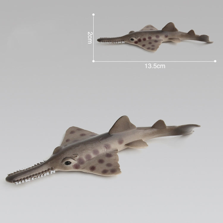 3 PCS Simulation Marine Animal Model Ornaments — Serrated Ray