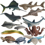 3 PCS Simulation Marine Animal Model Ornaments — view 16