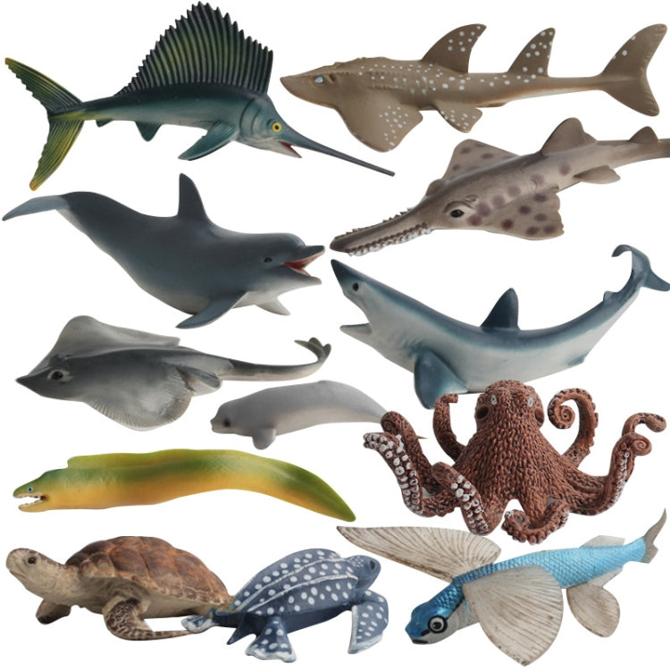 3 PCS Simulation Marine Animal Model Ornaments — view 16