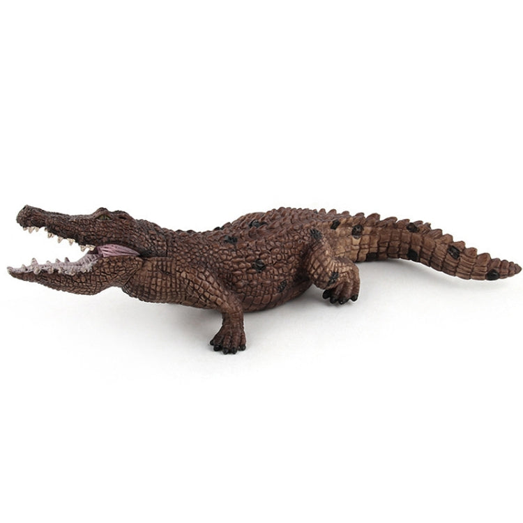 Simulation Crocodile Model PVC Wild Animal Static Decoration Toy