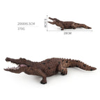 Simulation Crocodile Model PVC Wild Animal Static Decoration Toy — LX829