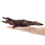Simulation Crocodile Model PVC Wild Animal Static Decoration Toy — 3 PCS / Set
