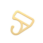 Bus and Subway Non-Contact Safety Protection Handrail Keychain — Golden