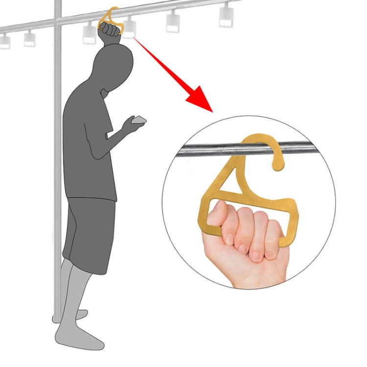 Bus and Subway Non-Contact Safety Protection Handrail Keychain — view 7