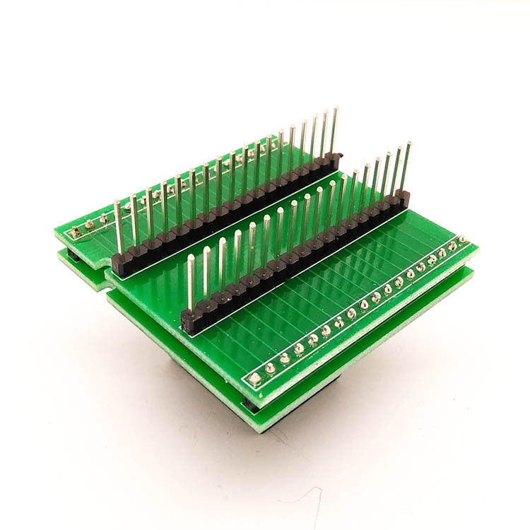 QFN32-0.5 Burning Seat Chip Test Seat Flip Shrapnel Double-Layer Board Programming Seat