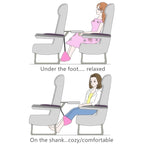Portable Mini Foot Rest Hammock for Office Home Chair — view 7