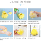 Household Massage Shampoo Multifunctional Silicone Cat Claw Bath Brush — view 7