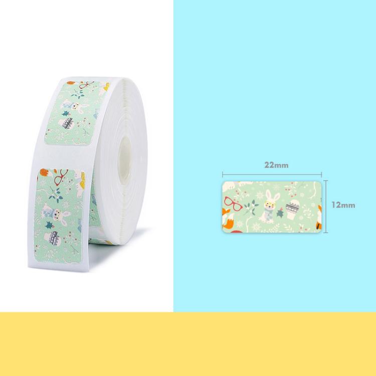 Thermal Label Paper Commodity Price Label Household Label Sticker for NIIMBOT D11 — Spring Breeze