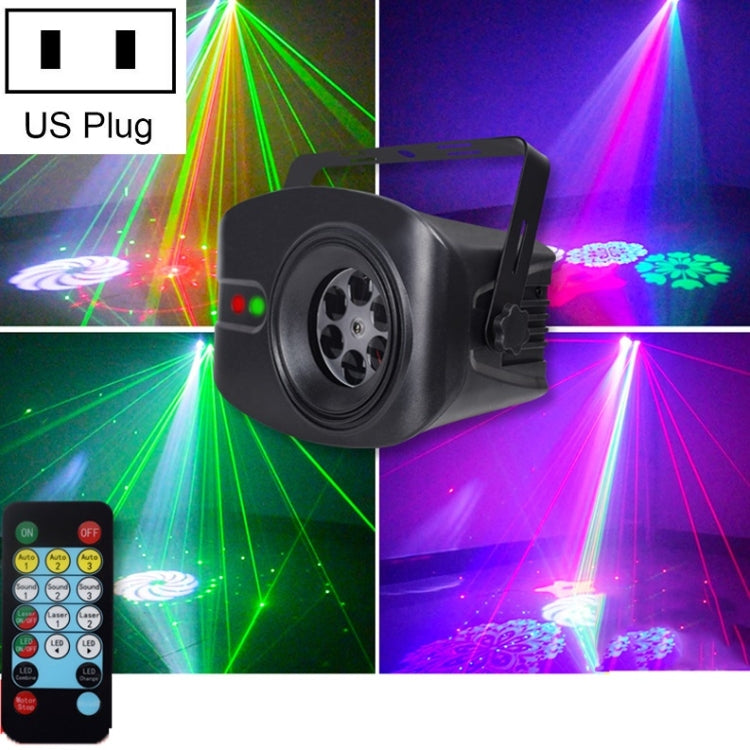 13W Colorful Flying Lights Projection Light LED Room Decoration Laser Light KTV Bar Sound Control Stage Light