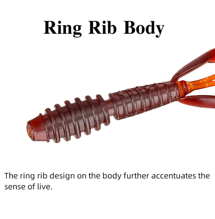 12 in 1 Salted Shrimp Type Fishy Lure Soft Bait Soft